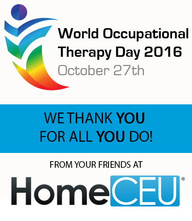 HomeCEU - Celebrates World OT Day!